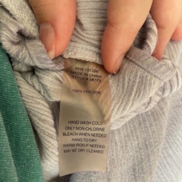 Soft Surroundings Purple Cowl Neck Tunic - Picture 7 of 8